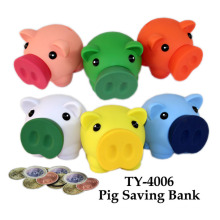 Funny Six Colors Pig Bank Toy